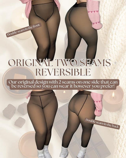 ❄️One-Seam Shaping Fleece Leggings✨✨Stay Warm.Look Snatched. 💕